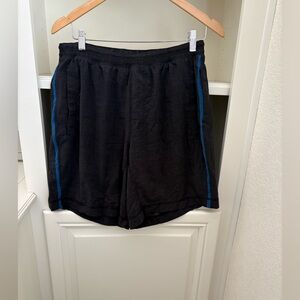 Lululemon Run Response 9" Short Running Training Gym Soot Gray Blue Mens XL